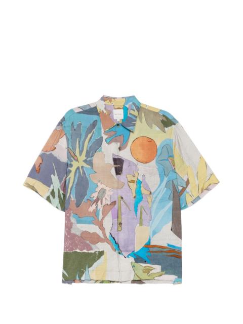 POST ARCHIVE FACTION (PAF) Shirring Shirt (2025) - 25F100BR