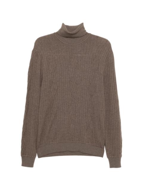Brioni CABLE-KNIT SWEATSHIRT
