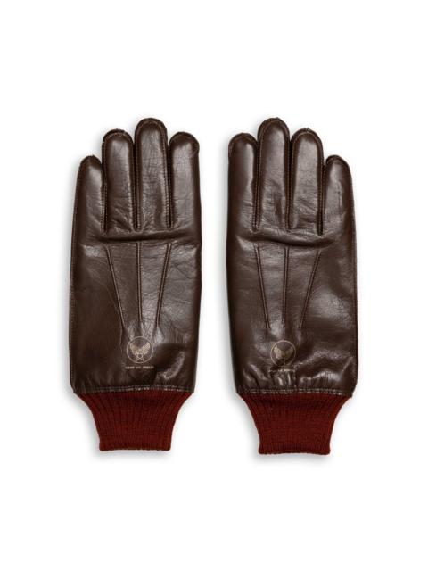 Buzz Rickson's Buzz Rickson's Type A-10 Gloves S/Brown x Red