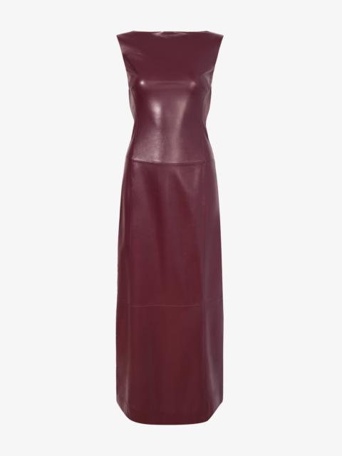 Proenza Schouler Backless Leather Dress
