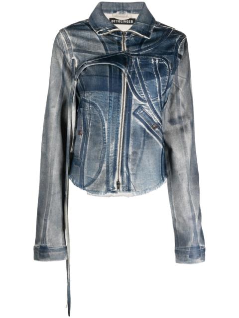 OTTOLINGER faded denim jacket