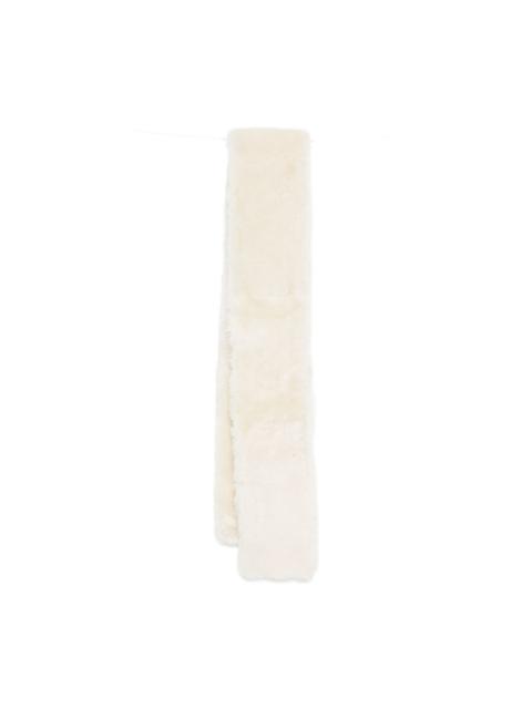 Totême shearling scarf