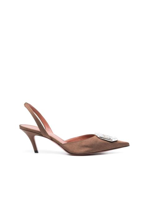 Camelia 60mm slingback pumps