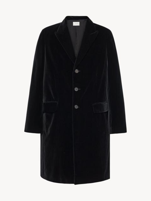 The Row Hugh Coat in Cotton and Silk