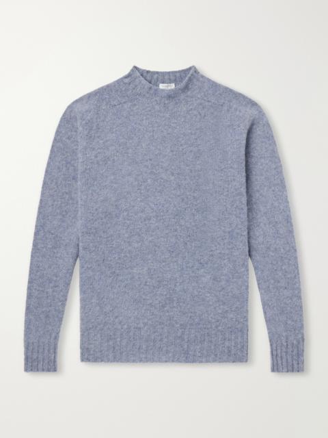 Sunspel Brushed Shetland Wool Sweater