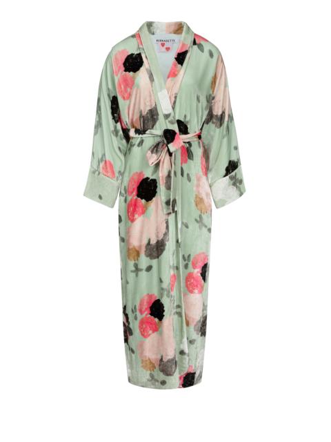 BERNADETTE Peignoir Silk Velvet