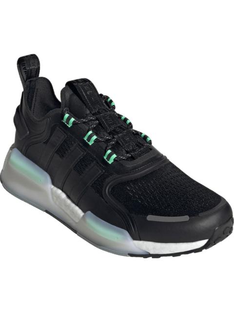 adidas NMD_V3 Running Shoe in Core Black/Black/Green at Nordstrom