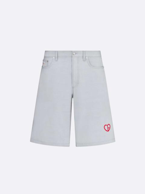 Dior CD Heart Bermuda Shorts