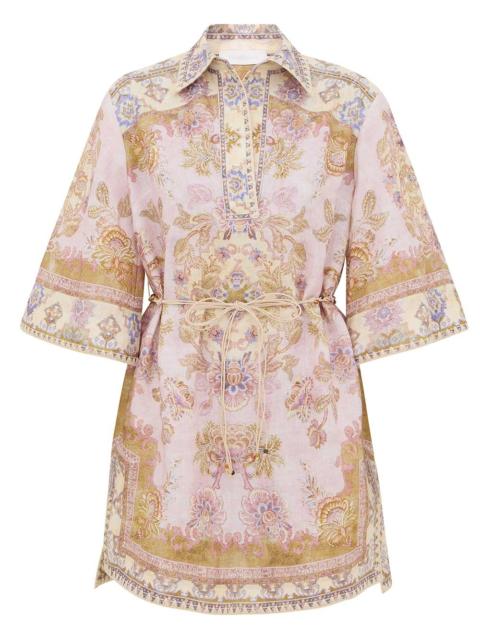 Zimmermann ECHO TUNIC MINI DRESS
