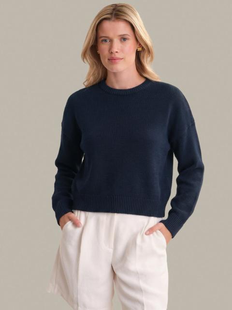 525 america Veda: Classic Cotton Crewneck Sweater