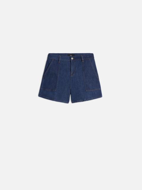 7 For All Mankind UTILITY KORI SHORT in Weightless Halona