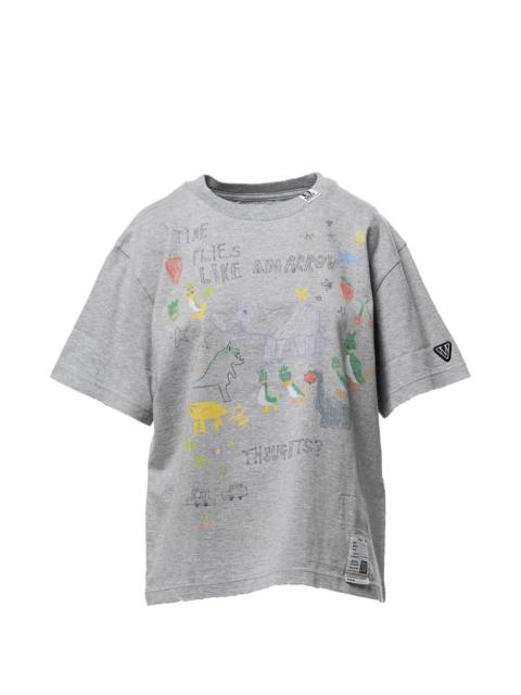 Maison MIHARAYASUHIRO doodle-print T-shirt