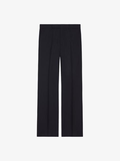 SLIM FIT TAILORED PANTS IN WOOL