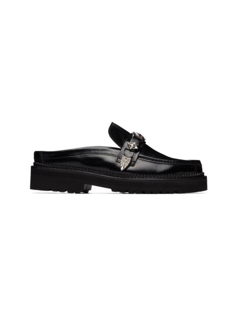 TOGA VIRILIS Black Polido Slip-on Loafers