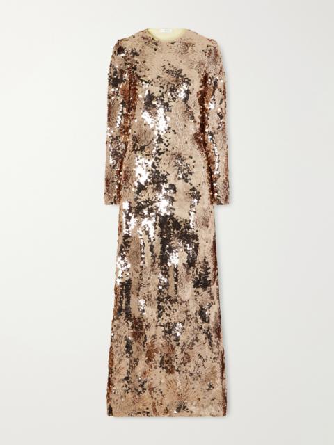 rabanne Sequin Maxi Dress