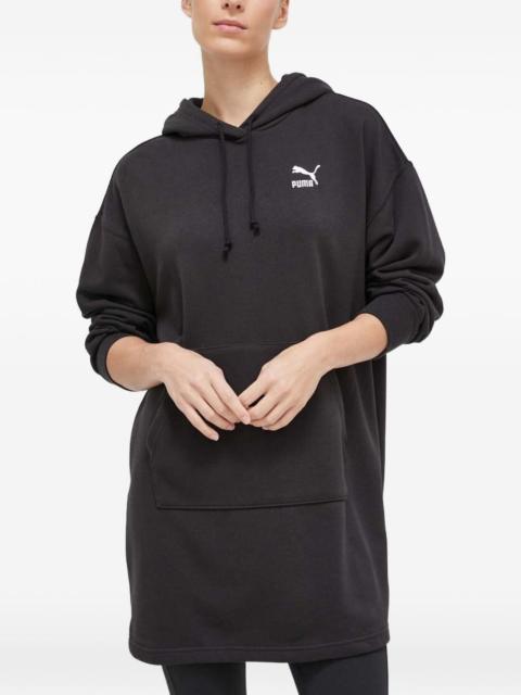 PUMA logo-embroidered drawstring hoodie