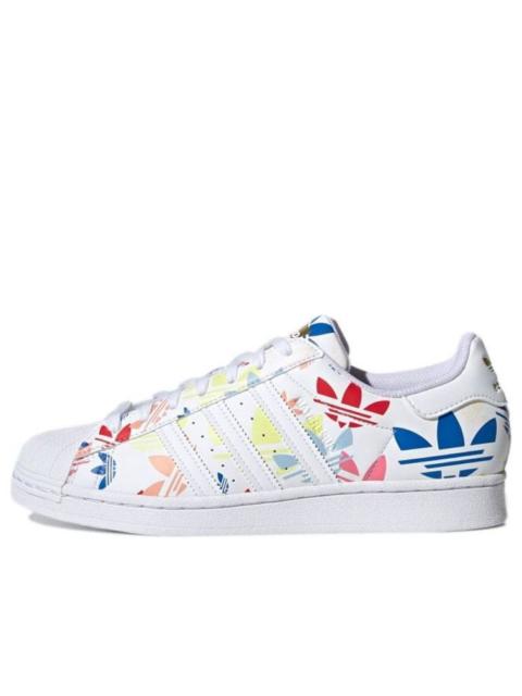 adidas Superstar 'Allover Trefoil - White Multi' H00183