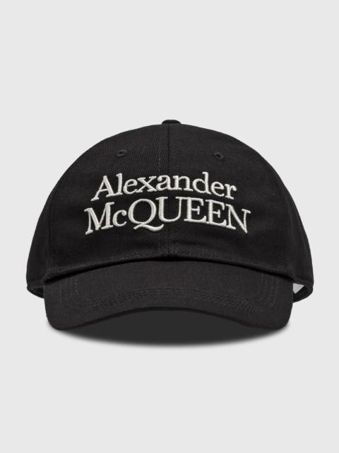 Alexander McQueen ALEXANDER MCQUEEN SIGNATURE BASEBALL CAP