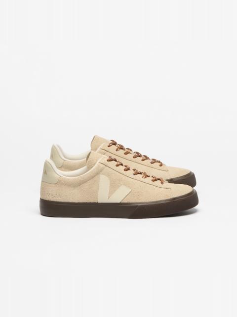 VEJA CAMPO TEXTURED SUEDE ALMOND PIERRE
