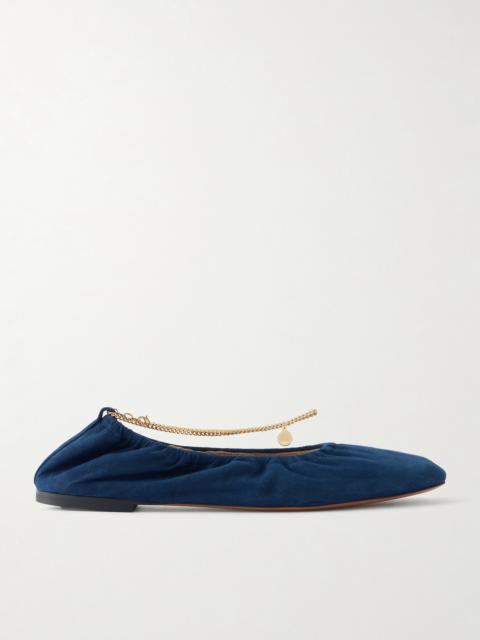 Stella McCartney Ballerina Alter Suede Flats