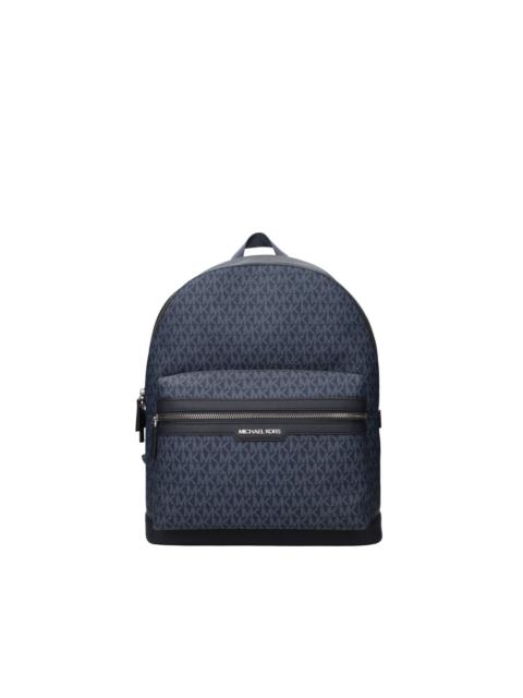 MICHAEL KORS monogram-pattern logo-plaque backpack