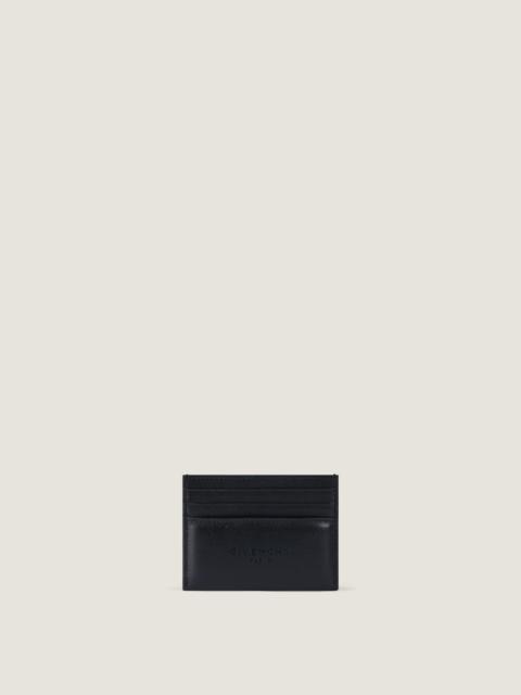Givenchy ANTIGONA STAMPED CARD HOLDER IN LEATHER