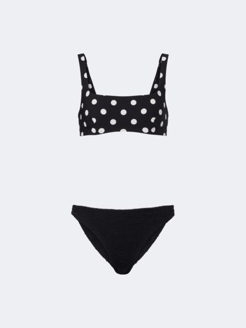 Hunza G Colette polka-dot bikini