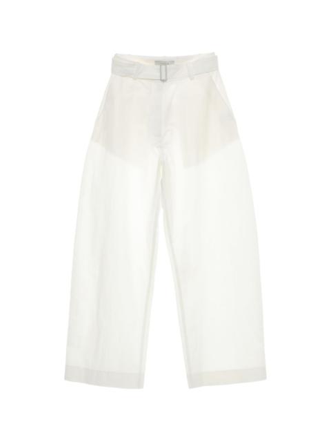 Studio Nicholson Round leg cotton trousers