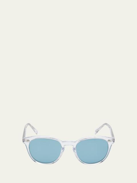 Oliver Peoples Desmon Round Polarized Acetate Sunglasses