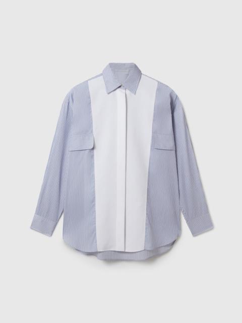 Stella McCartney Cotton Stripe Piqué Double Shirt