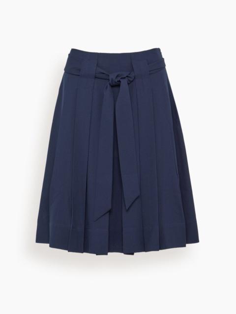 Jess Skirt in Open Weave Flou Navy