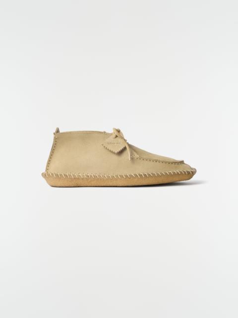 Lemaire DESERT MOCCASINS IN REVERSED SUEDE LEATHER
