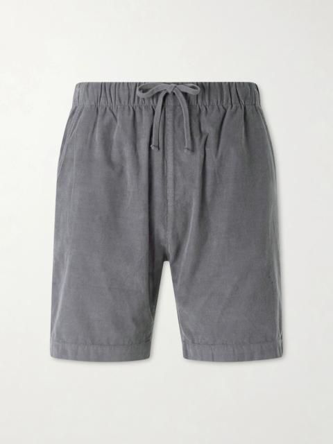 Hartford Straight-Leg Cotton-Corduroy Shorts