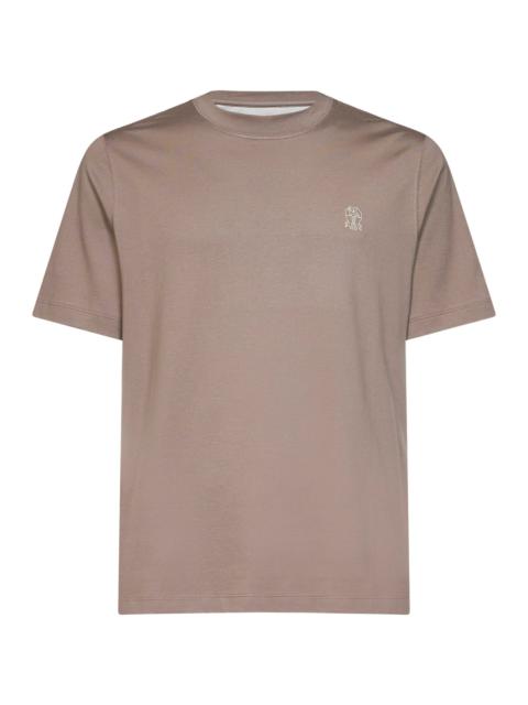 Brunello Cucinelli Rock cotton jersey logo crewneck T-shirt
