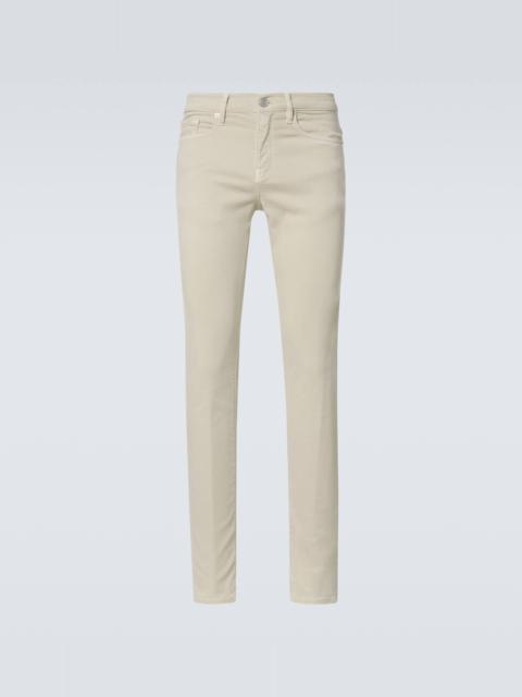 FRAME High-rise slim jeans