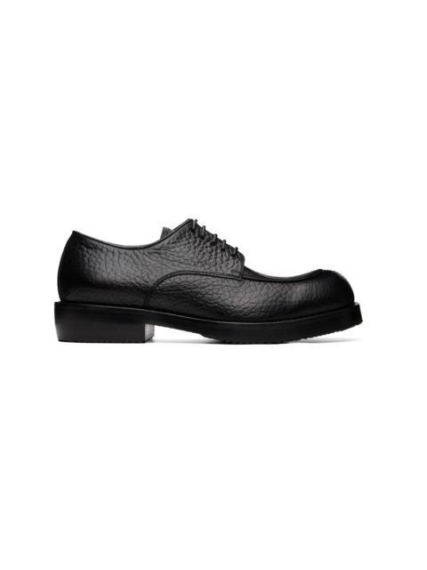 Dries Van Noten Black Leather Derbys