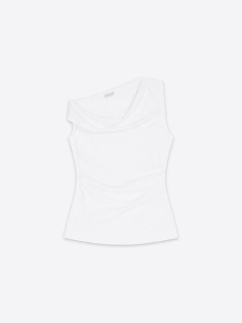 Dries Van Noten OFF-SHOULDER JERSEY TOP