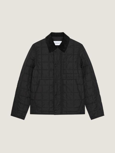 Givenchy COUTURE SEAM QUILTED BLOUSON WITH GIVENCHY PARIS