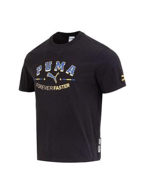 PUMA Sports Wear Graphic T-Shirt 'Black' 622279-01