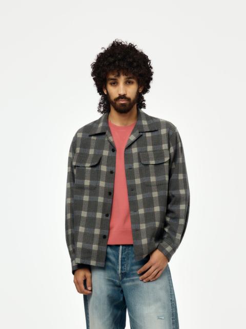 visvim CARROW SHIRT CHECK (GREY)
