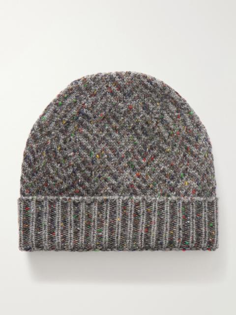 GABRIELA HEARST Porta mélange cashmere beanie Gray