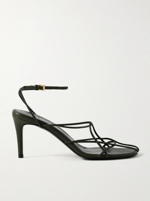 KHAITE Loulou Leather Sandals