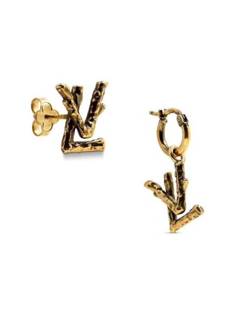 Louis Vuitton Louis Vuitton LV Twig Earrings Gold