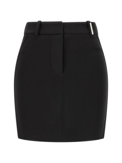 THE ATTICO High-waisted mini skirt