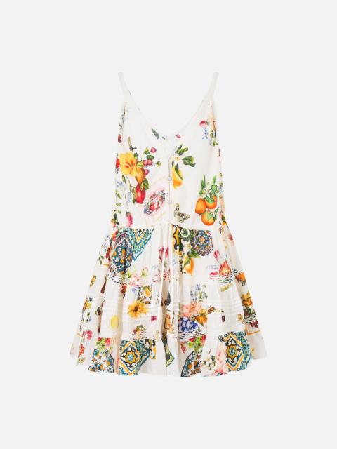 CAMILLA GATHER WAIST SHORT DRESS MAGIC OF THE MERCADO