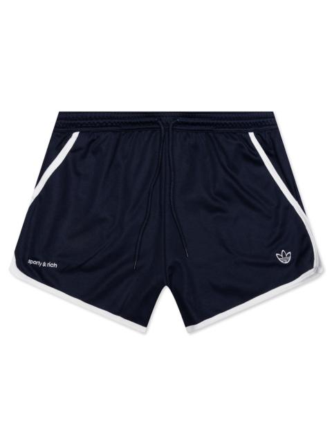 adidas Originals WOMEN'S ADIDAS X SPORTY & RICH SHORT - NIGHT NAVY