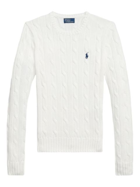 Polo Ralph Lauren cable-knit crew-neck sweater