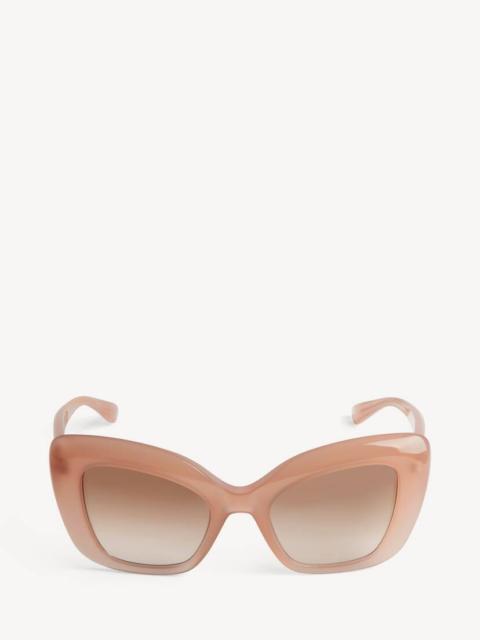 BALENCIAGA Women's Diva Butterfly Sunglasses in Milky Nude