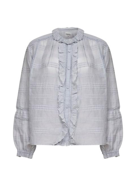 Isabel Marant Étoile button ruffled shirt