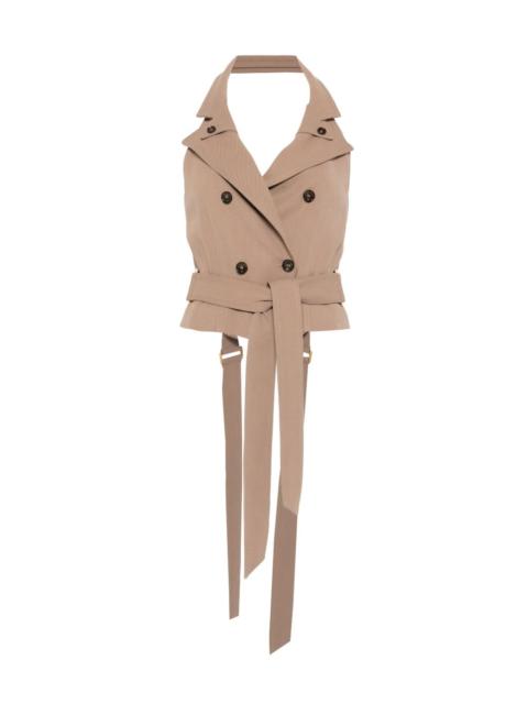ELISABETTA FRANCHI double-breasted waistcoat